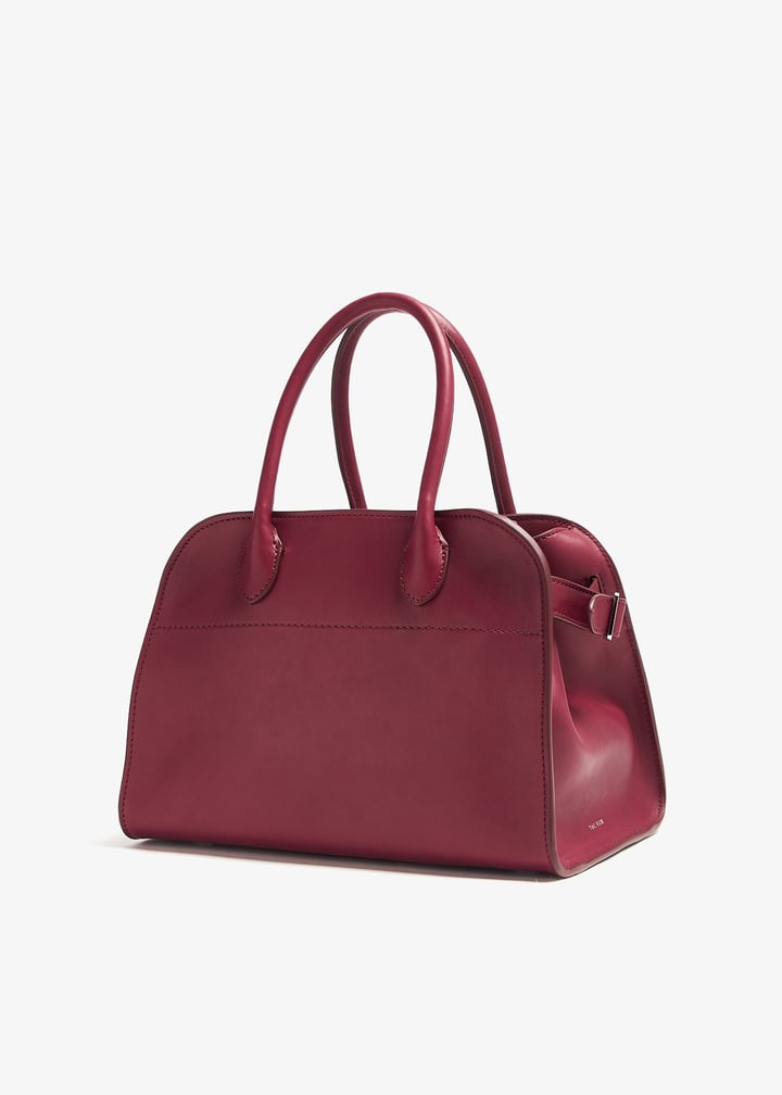 The Row Soft Margaux 10 bag for Women - Burgundy in Qatar | Level