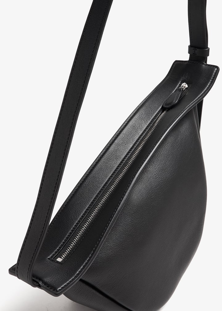 The Row Small Slouchy Banana bag for Women - Black in UAE | Level
