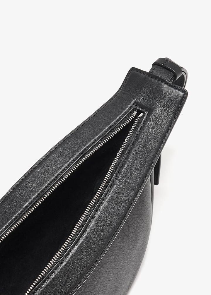 The Row Small Slouchy Banana bag for Women - Black in UAE | Level