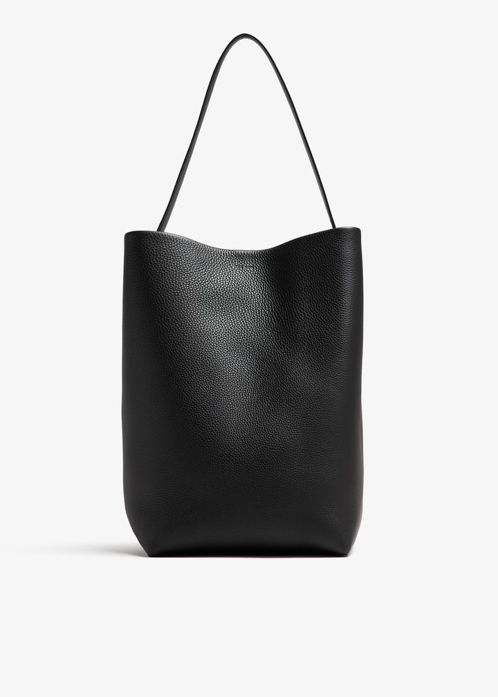 完売続出☆【THE ROW】SMALL N/S PARK IN LEATHER Small N/S Park Tote Bag Black in Leather – The Row