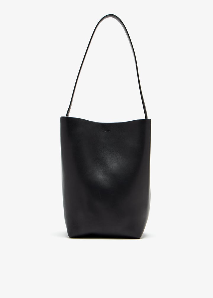 国内即発【The Row】 Medium N/S Park Tote W1313 ブラック Medium N/S Park Tote Bag Black in Leather – The Row