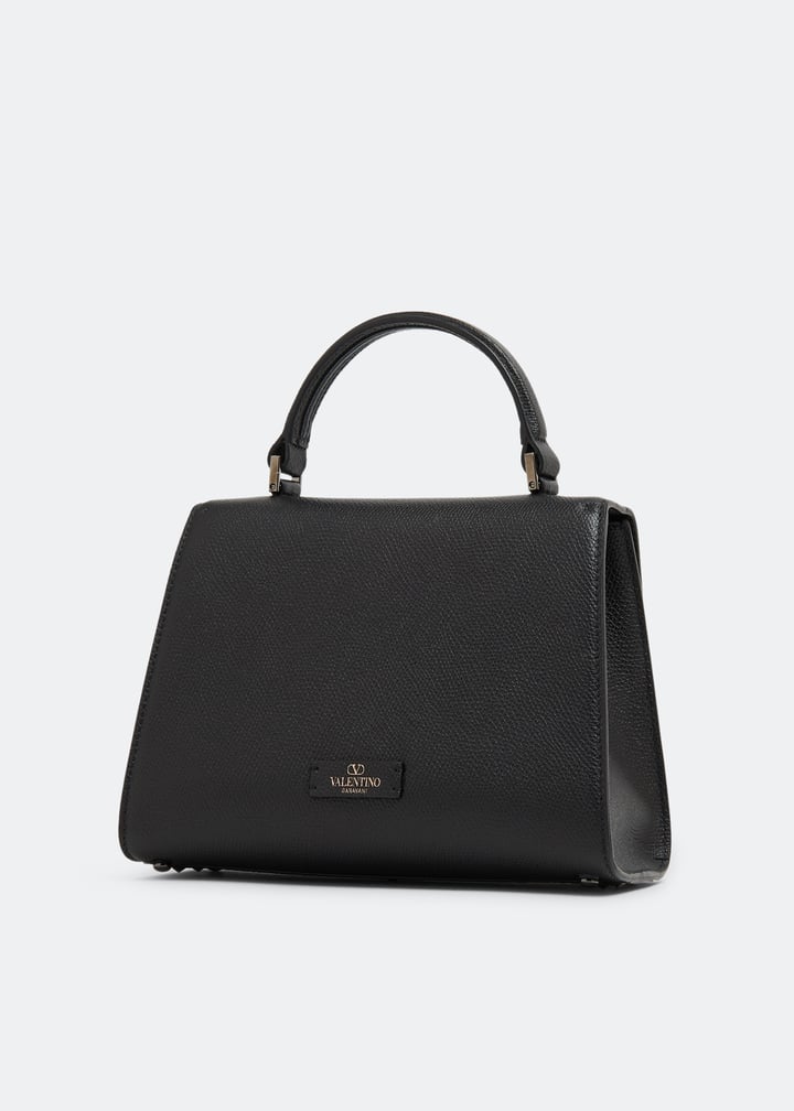 ハンドバッグ VALENTINO GARAVANI TOP HANDLE Valentino Garavani Mini Rockstud Calfskin Top Handle Bag