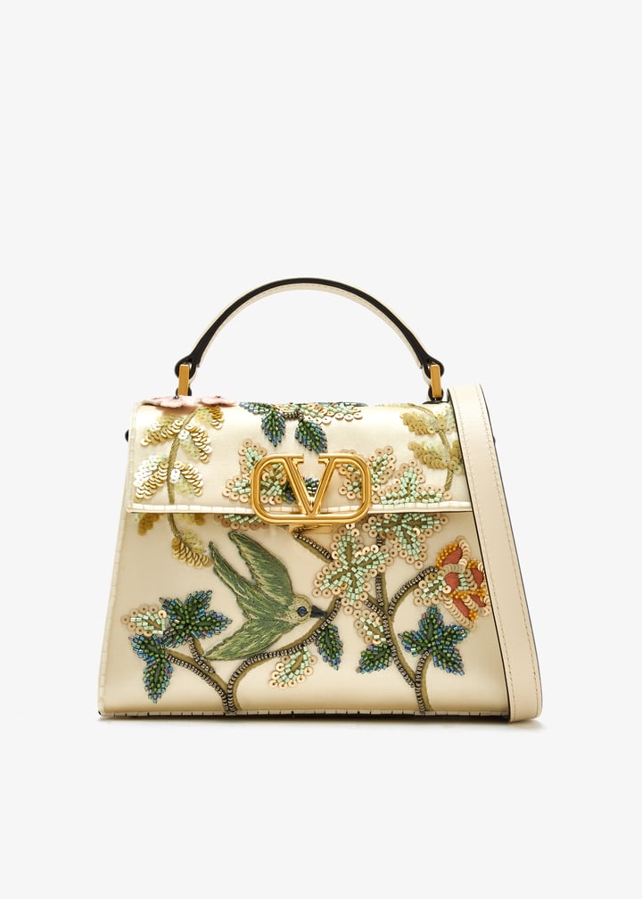 ハンドバッグ VALENTINO GARAVANI Woman Handbag Beige 6W2B0R19CVC WRP Valentino Garavani VSling top handle bag for Women - Gold in