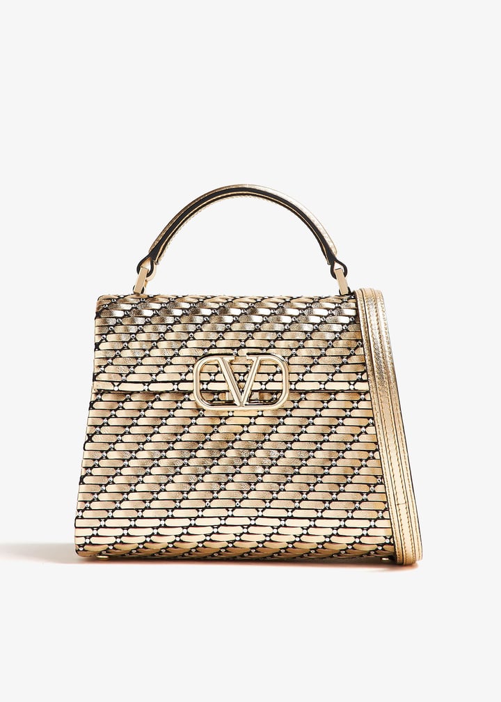 【関税・送料込み】VALENTINO GARAVANI TOP HANDLE BAGS Valentino Garavani VSling Mini Top Handbag with Logo | Saks