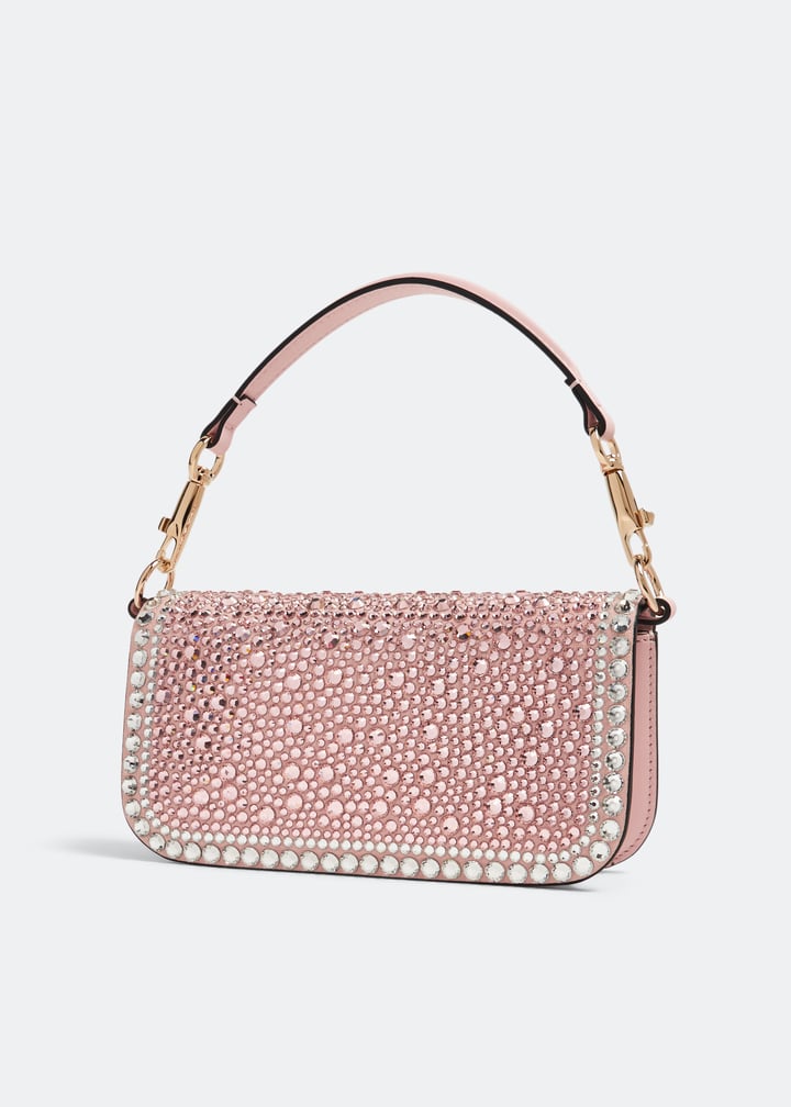 VIP【送料関税込】VALENTINO GARAVANI SMALL SHOULDER BAG Small Valentino Garavani Vain Shoulder Bag In Shiny Calfskin