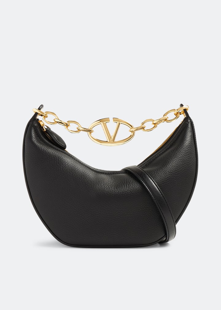 Valentino Garavani VLogo Moon shoulder bag for Women - Black