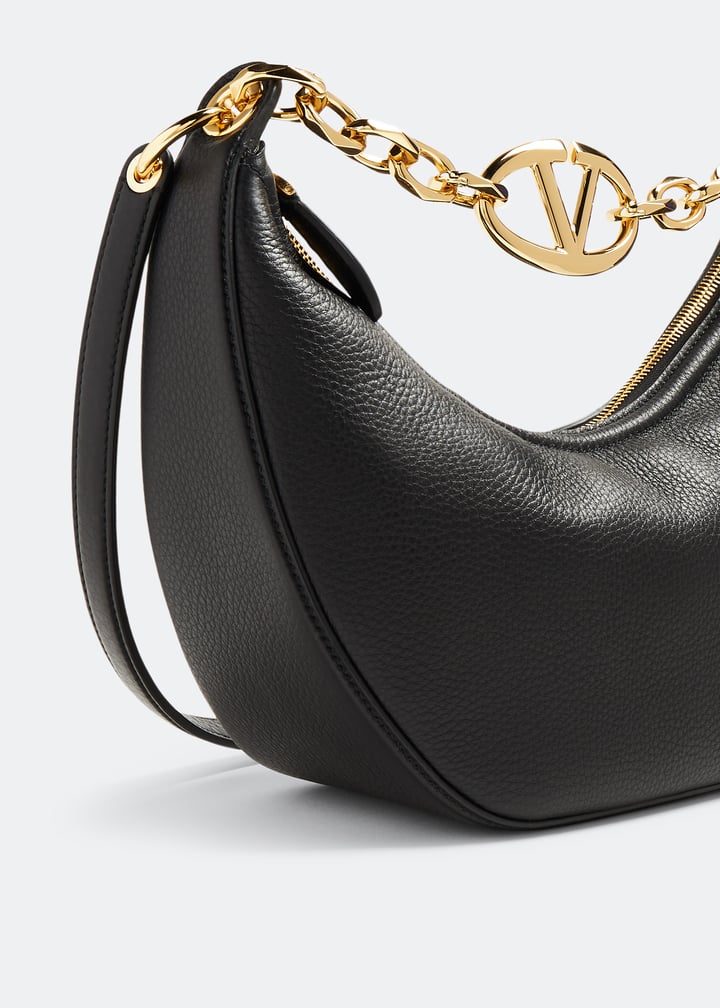 ショルダーバッグ・ポシェット Valentino Garavani 'VLOGO' shoulder bag Black Valentino Garavani - Locò Small Black Leather Jewel VLogo