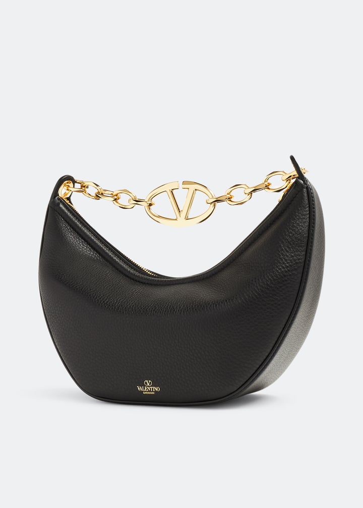 Valentino Garavani VLogo Moon shoulder bag for Women - Black