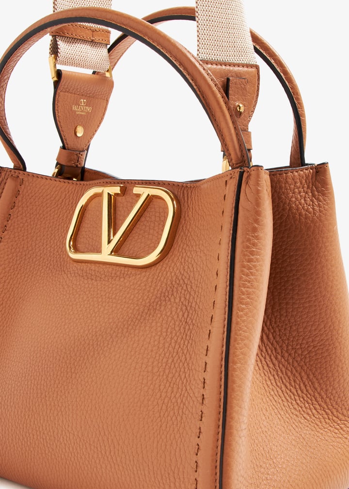 Valentino Garavani Alltime medium handbag for Women - Brown Valentino Garavani Alltime medium handbag for Women - Brown