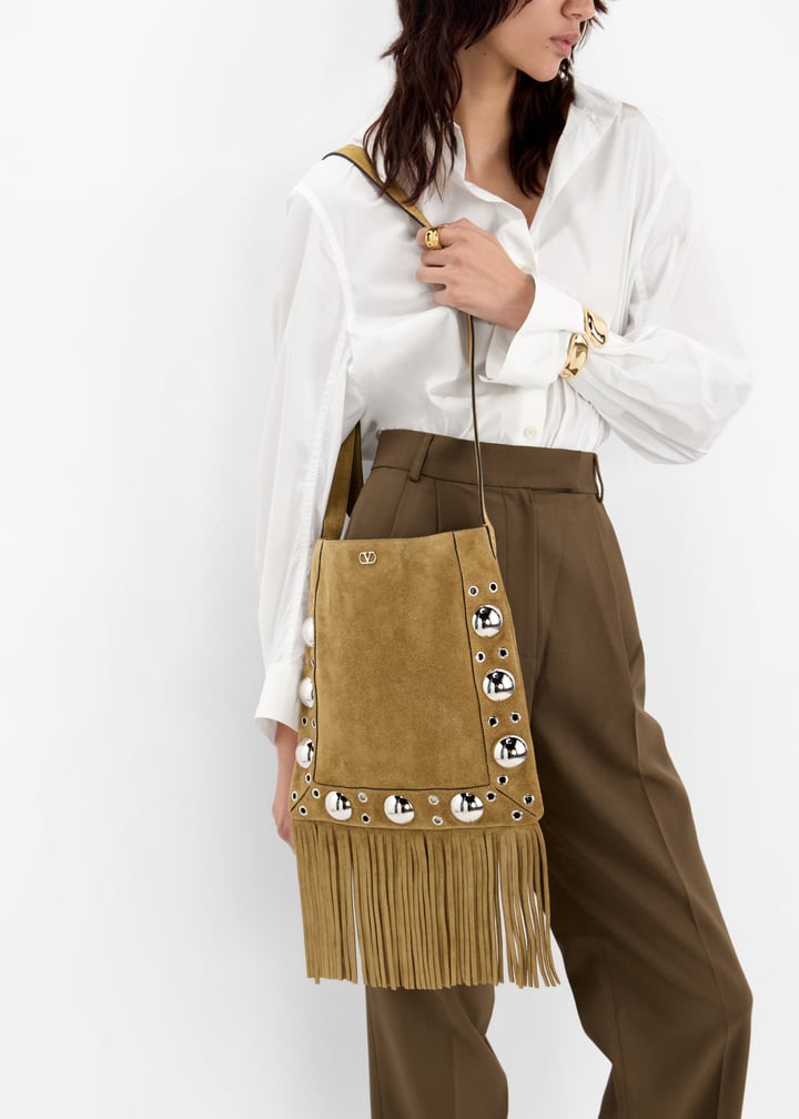 VIP【送料関税込】VALENTINO FRINGED DOUBLE PONCHO Fringed Double Poncho – MAYFEYR