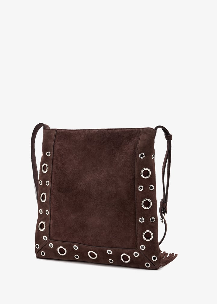 Valentino Garavani Nellcôte fringe small shoulder bag for