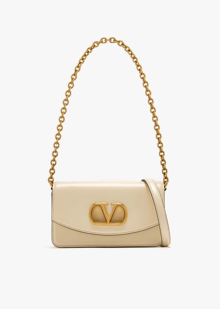 Valentino Garavani WB0R19EZTR2H 関税送料込 Valentino Garavani Vain clutch for Women - Cream in UAE