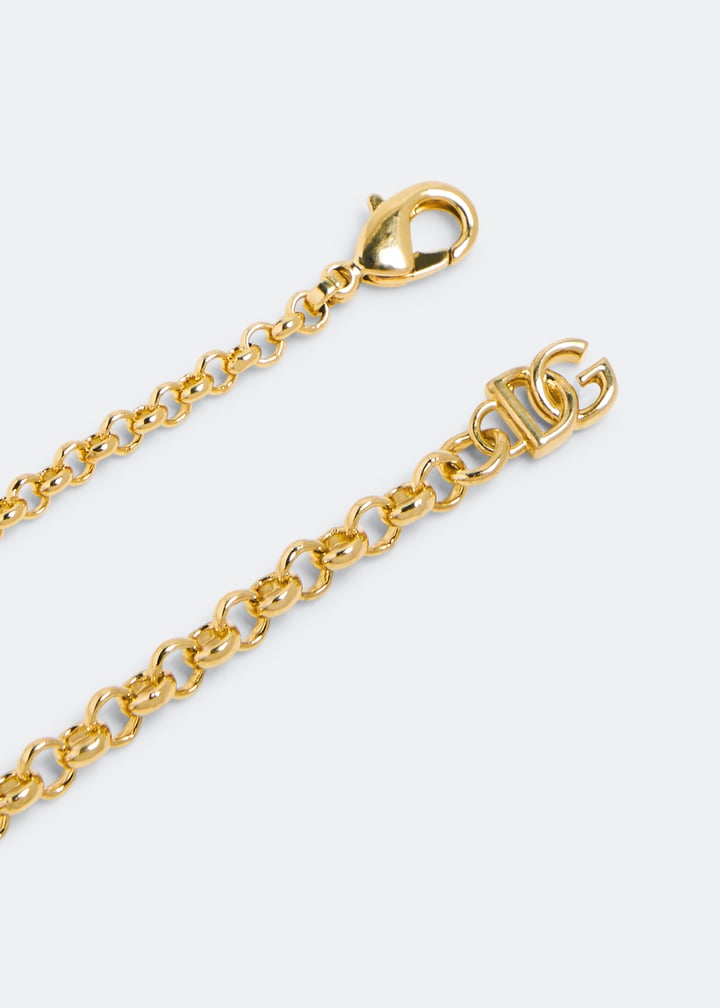 アクセサリー 00s DOLCE&GABBANA D&G gold bracelet Dolce&Gabbana DG logo cherry bracelet for Women - Gold in