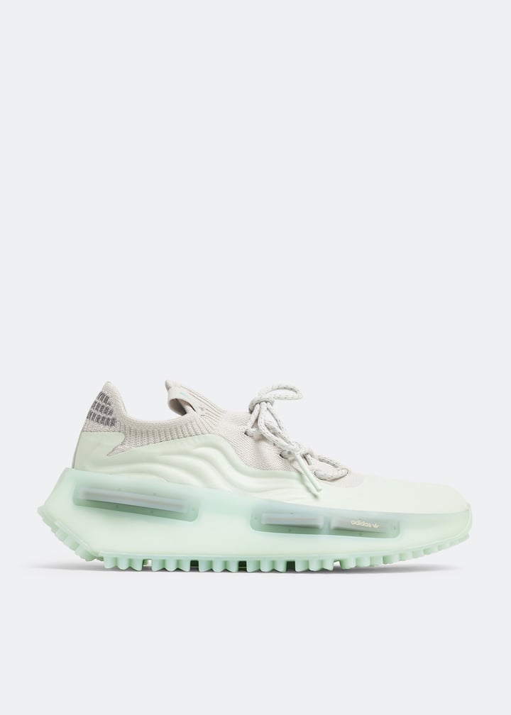 adidas gazelle silver green womens adidas Originals NMD S1