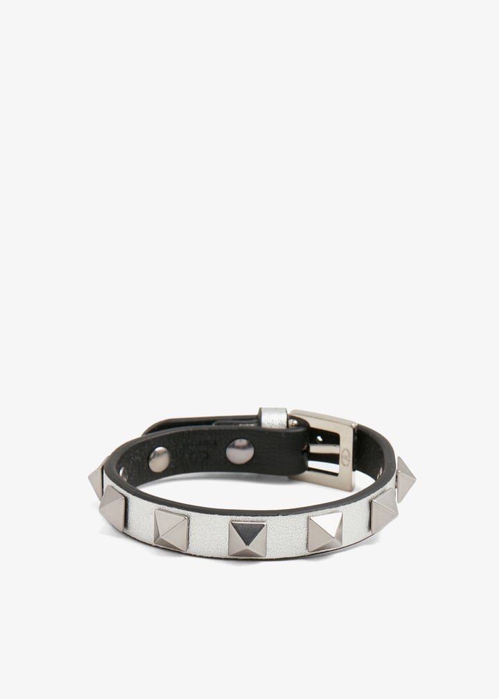 Valentino Garavani Rockstud bracelet for Women - Silver in
