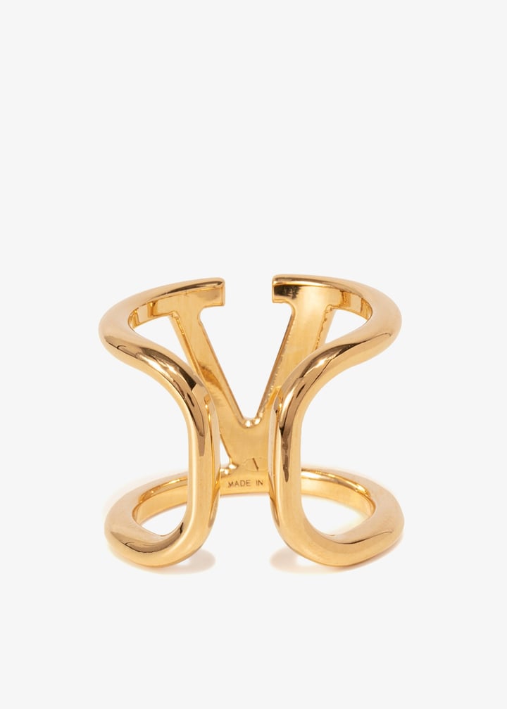Valentino Garavani VLogo Signature ring for Women - Gold in