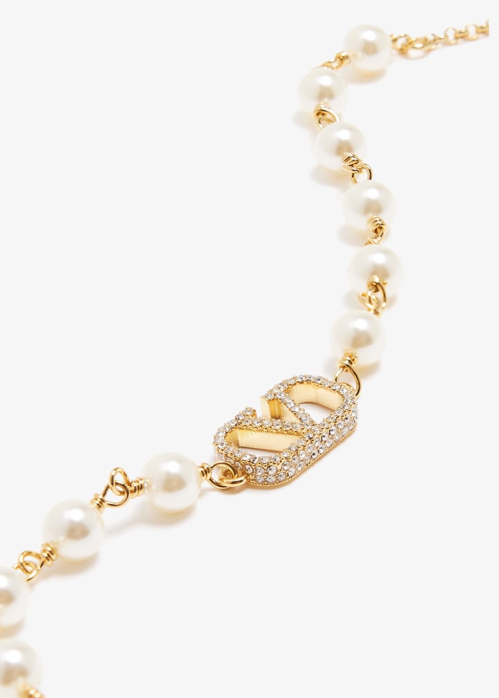 Valentino Garavani VLogo Signature pearl bracelet for Women