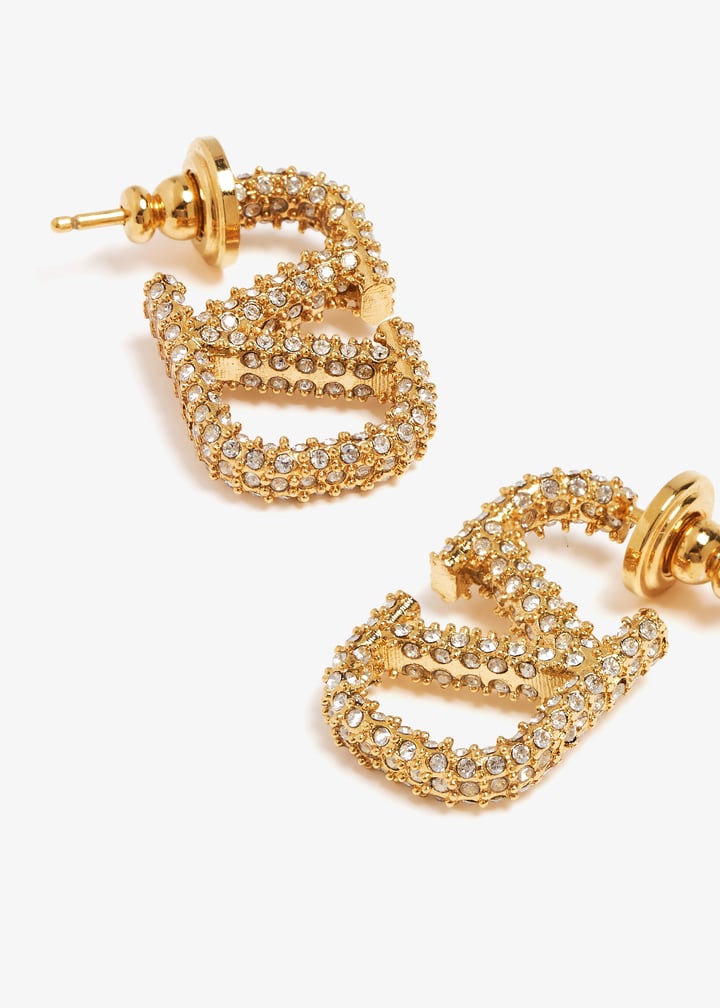 Valentino Garavani VLogo Signature earrings for Women - Gold