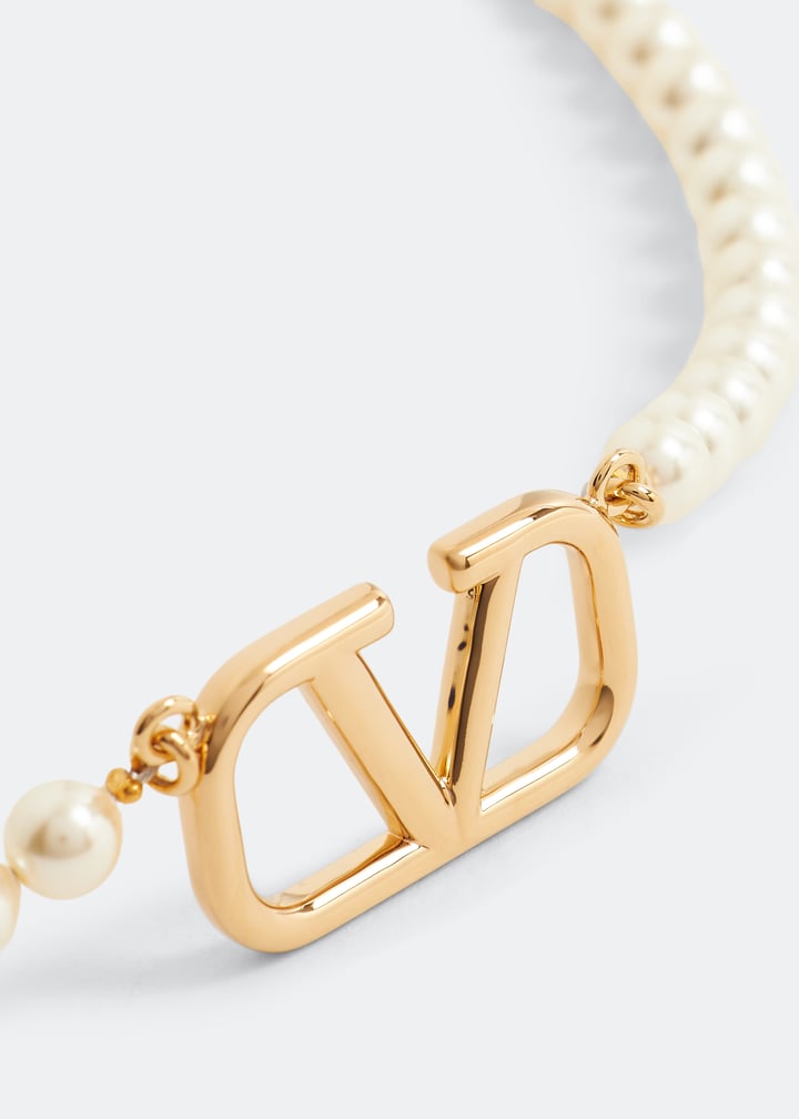 Valentino Garavani VLogo Signature pearl necklace for Women