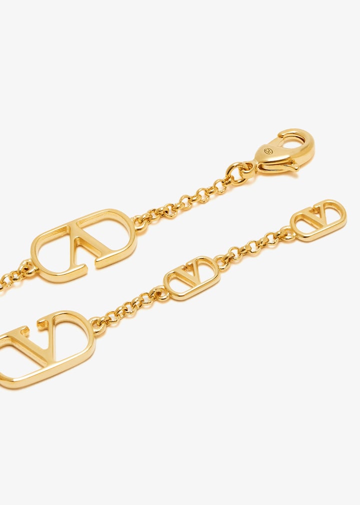 Valentino Garavani女士VLogo Signature 手链- 阿联酋黄金