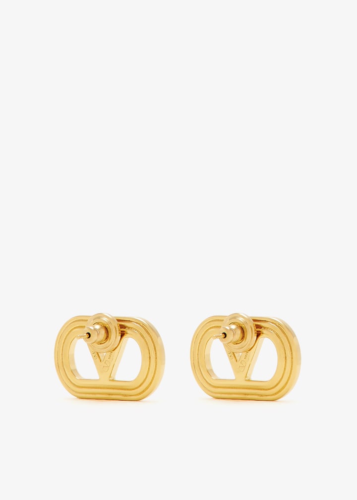 【VALENTINO GARAVANI】「Ovalette」イヤリング（ゴールド） nm_4894413_100602_m