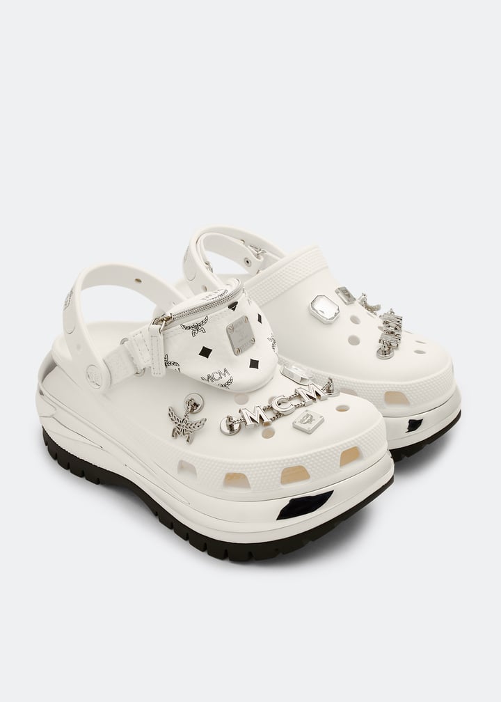 MCM x CROCS Mega Crush clogs for Women - White in UAE