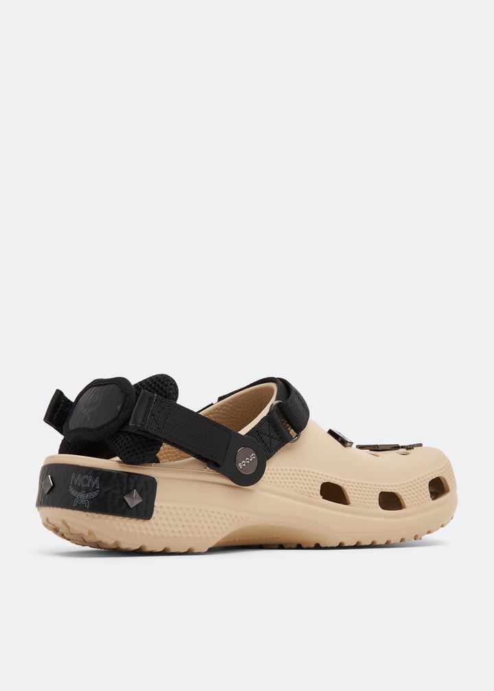 MCM x Crocs Classic clogs for Women - Beige in USA | Level Shoes