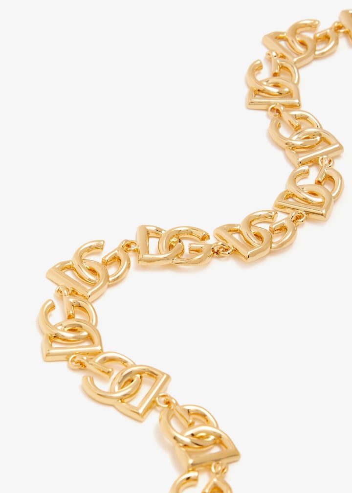 Dolce&Gabbana DG multi-logo necklace for Women - Gold in UAE