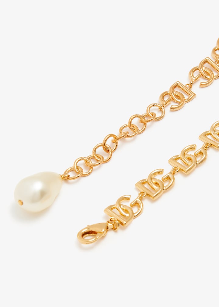 Dolce&Gabbana DG multi-logo necklace for Women - Gold in UAE Dolce&Gabbana DG multi-logo necklace for Women - Gold in UAE