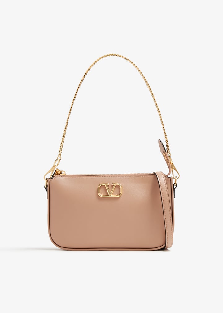関税送料込★VALENTINO★V ロゴ ミニ クロスバッグ★ベージュ Valentino Garavani - Valentino Garavani - VLogo Signature