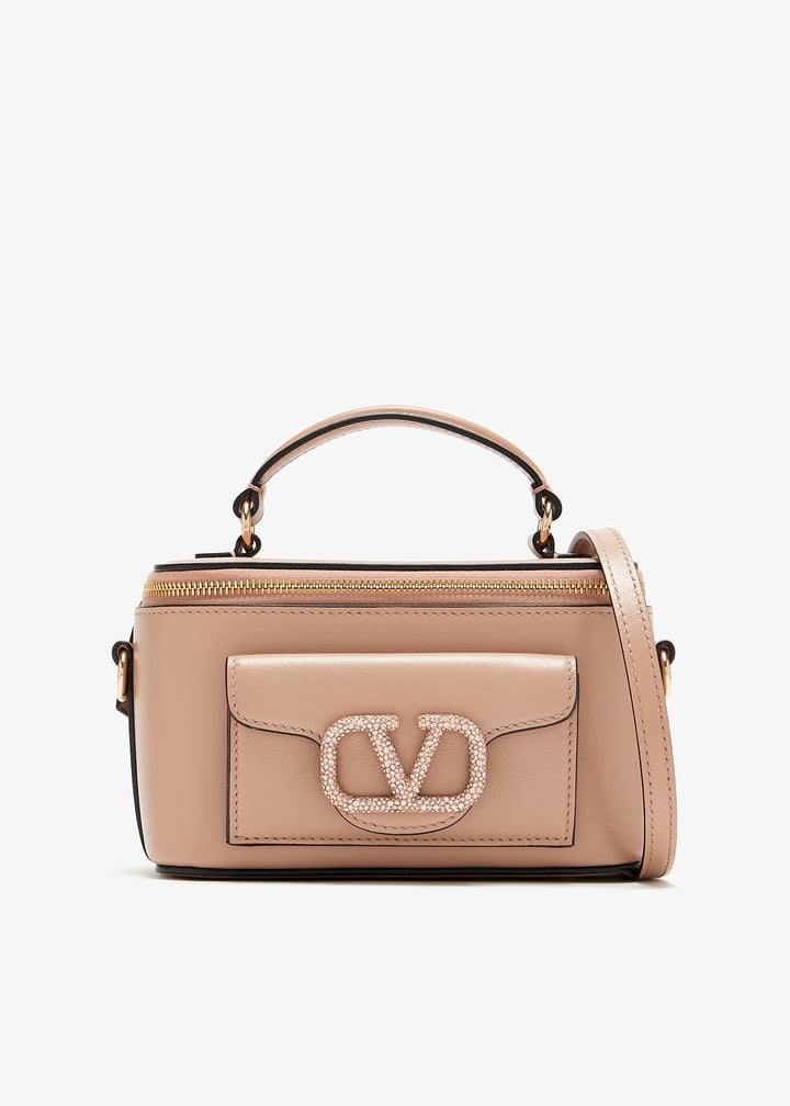 バッグ・カバンその他 VALENTINO Woman Mini bag Blush Pink 7W2B0181VSF P45 VALENTINO GARAVANI Calfskin Lacquer Monochrome Vlogo Mini