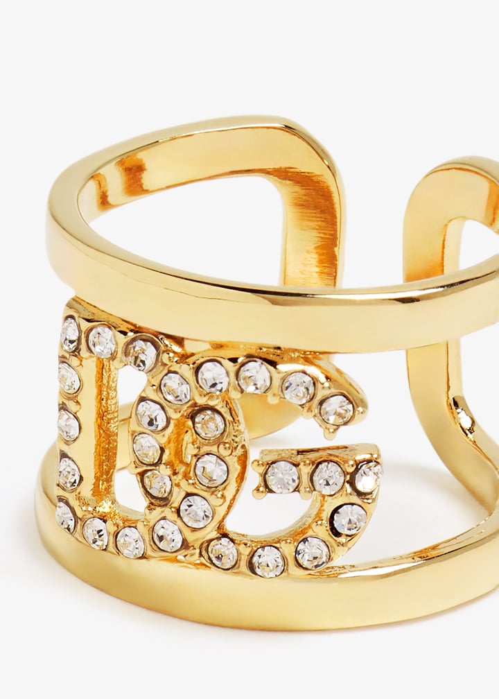 Dolce&Gabbana DG ring for Women - Gold in UAE | Level Shoes