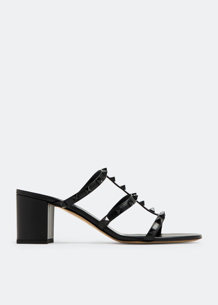 Valentino Garavani Rockstud sandals for Women - Black in UAE