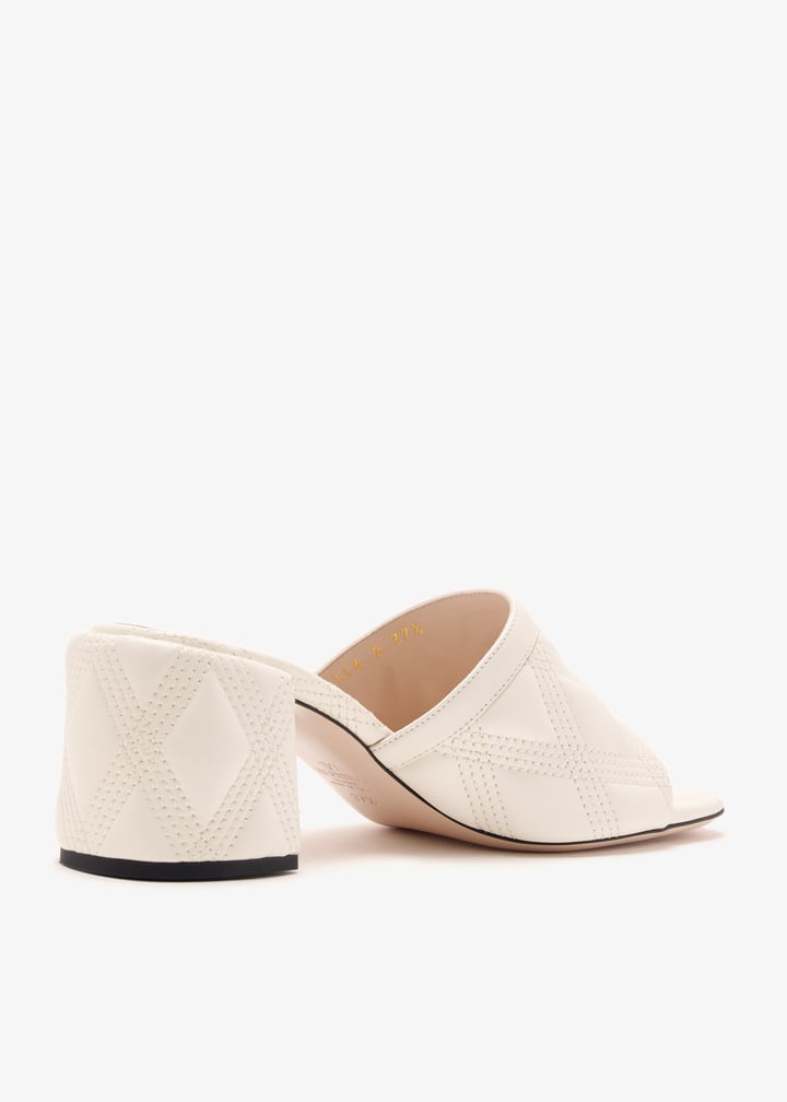 Valentino Garavani Quiltie 67 sandals for Women - White in