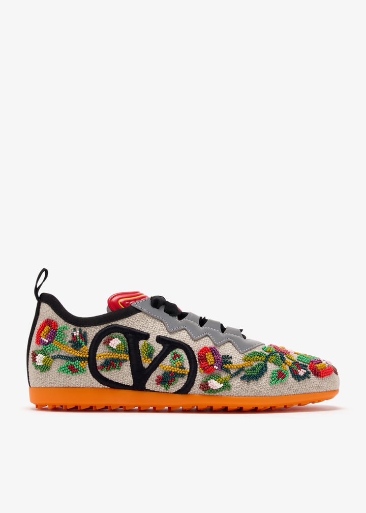 Valentino Garavani Chromathon sneakers for Women - Beige in