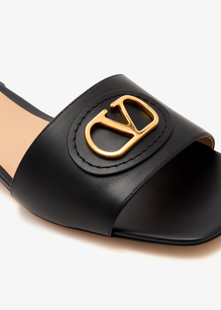 Valentino Garavani VLogo Signature sandals for Women - Black