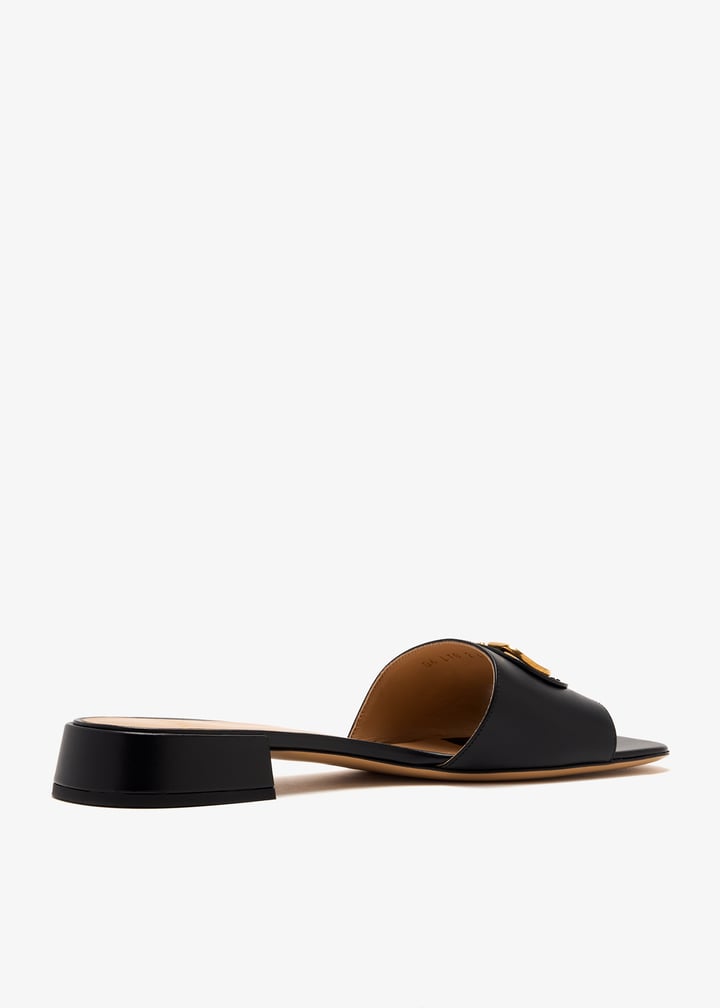 Valentino Garavani VLogo Signature sandals for Women - Black