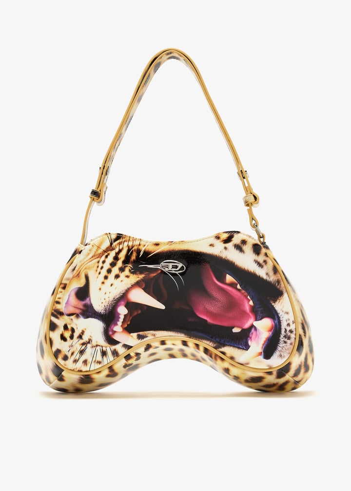 Diesel Play shoulder bag for Women - Animal Printed in USA