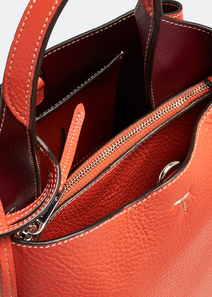 Tod's Leather mini bag for Women - Orange in KSA | Level Shoes