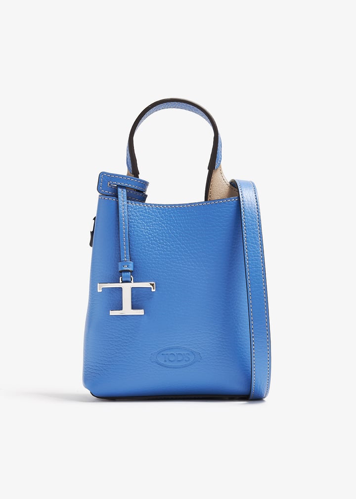 Tod's Leather micro bag for Women - Blue in UAE | Level Shoes