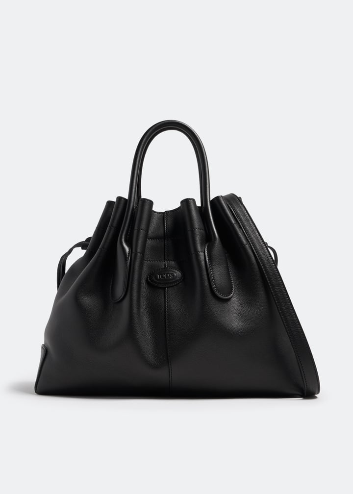 Tod's Di small drawstring bag for Women - Black in USA | Level Shoes