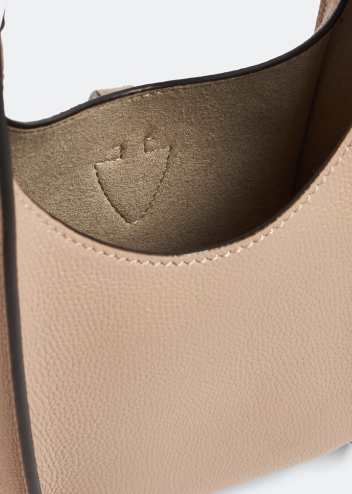 【TOD'S】TIMELESS MICRO HOBO BAG Tod's Mini T Timeless Leather Hobo Bag | Coggles