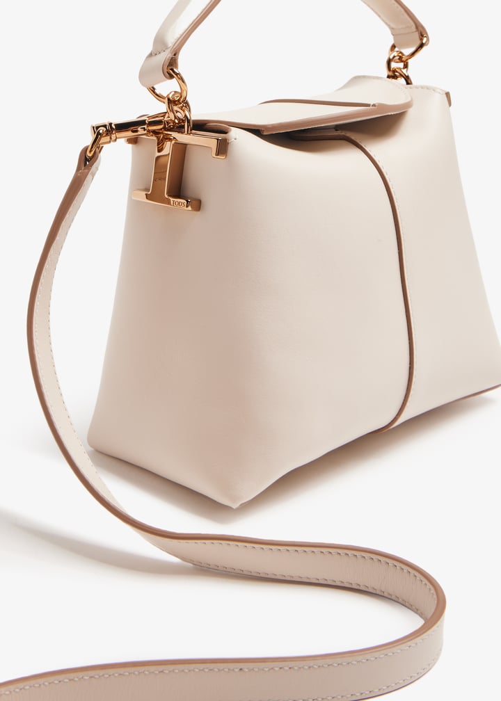 Tod's T Case messenger micro tote bag for Women - White in