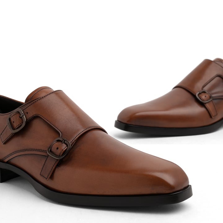 Loafers Monk Strap Tod's Tod's Double-strap Leather Monk