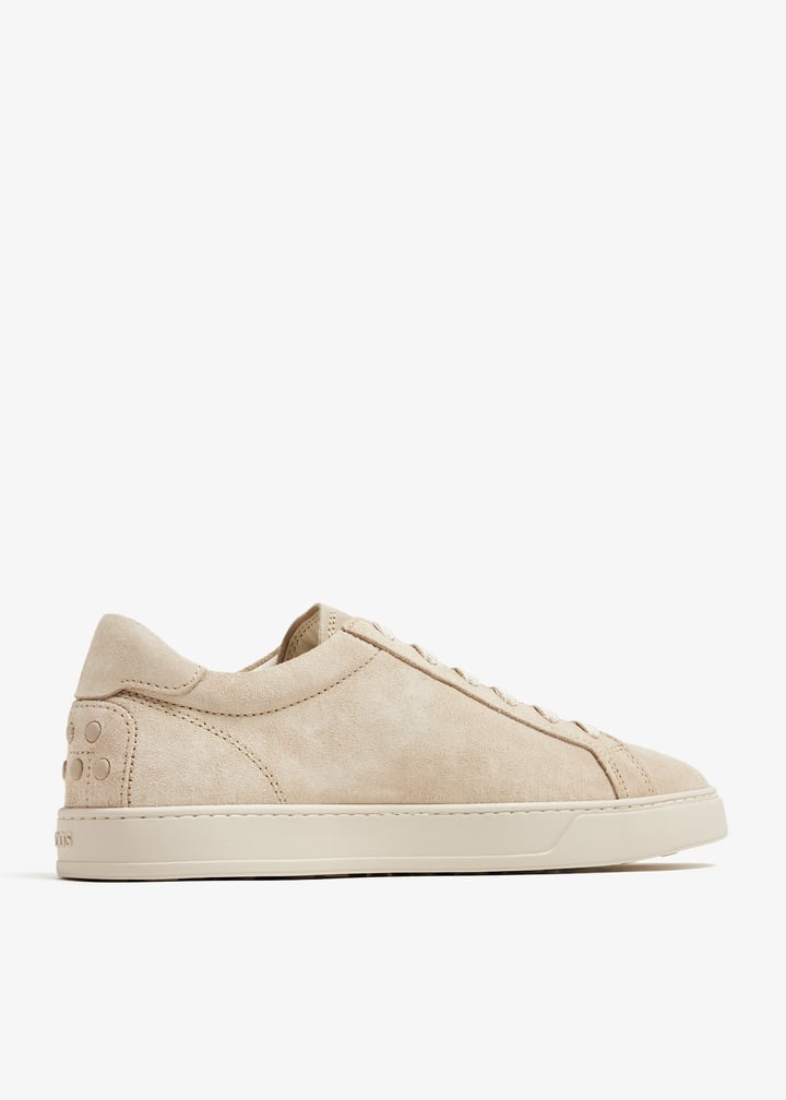 Tod's Suede sneakers for Men - Beige in UAE | Level Shoes
