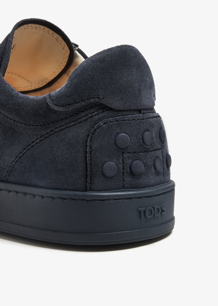 Tod's Suede sneakers for Men - Blue in KSA | Level Shoes