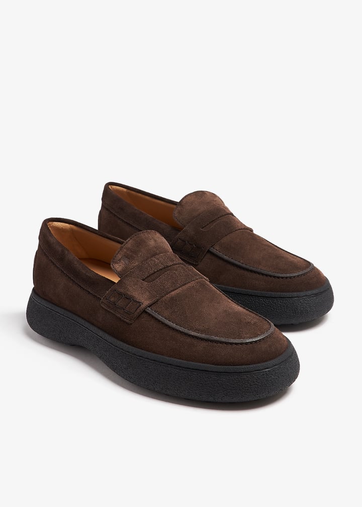 Tod's W. G. loafers for Men - Brown in UAE | Level Shoes