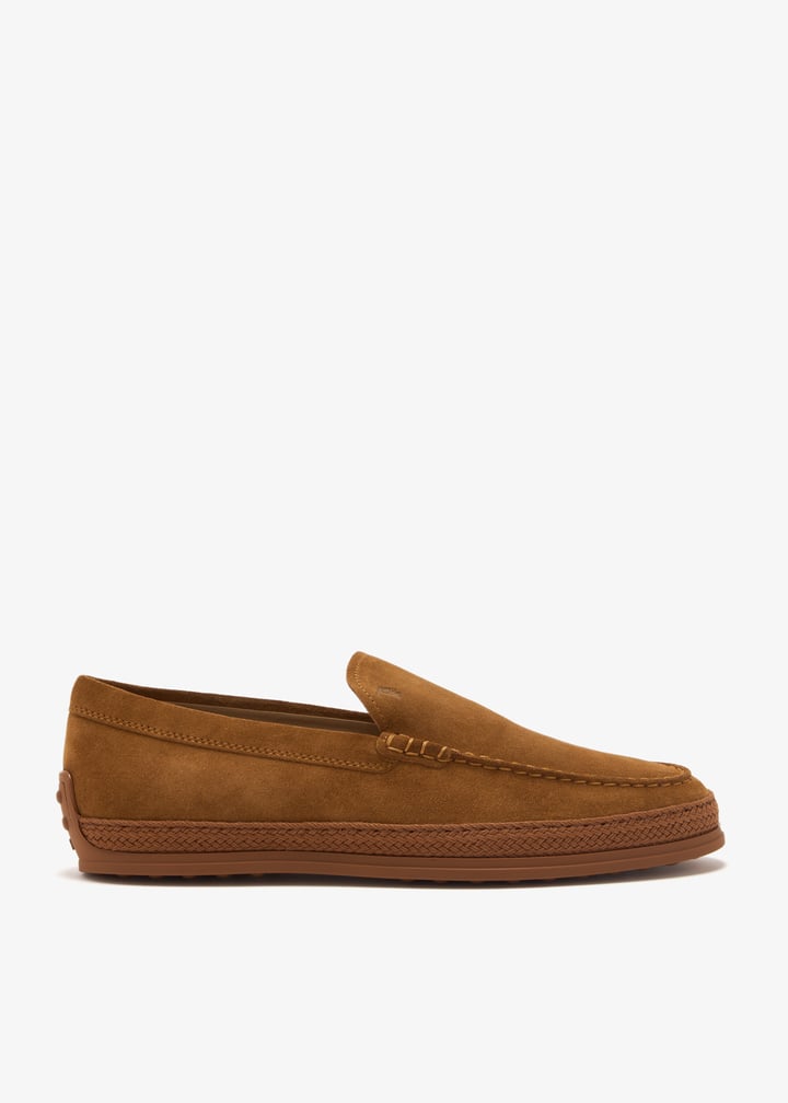 フラットシューズ Tod's Almond Toe Moccasin In Cappuccino Suede Tod's Almond Toe Moccasin In Cappuccino Suede Flat | THE LIST