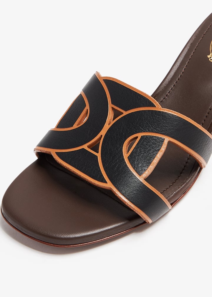 Tod's Kate sandals for Women - Brown in UAE | Level Shoes