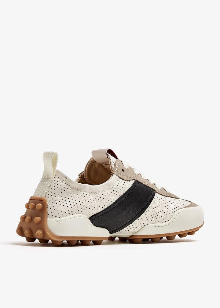 Tod's Leather sneakers for Women - White in UAE | Level Shoes